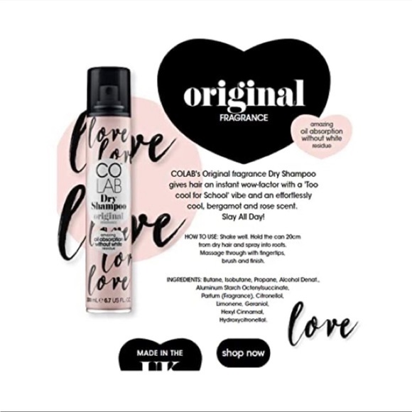 5/$25💜 CoLab Original Dry Shampoo - Picture 4 of 13